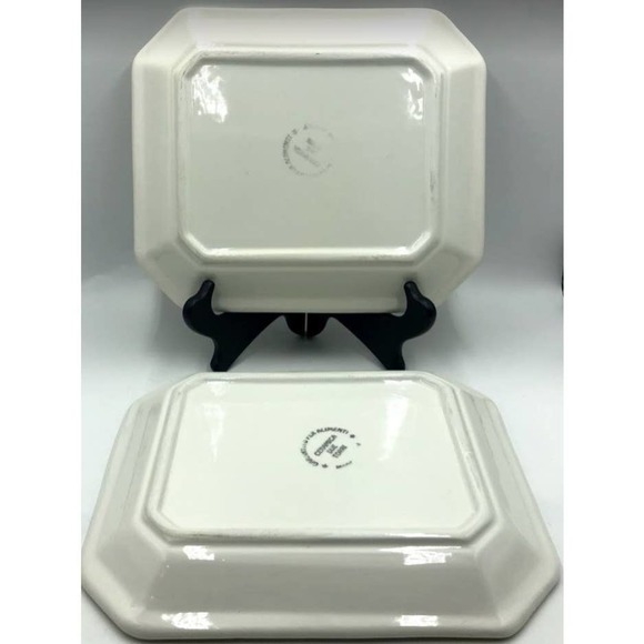 Ceramica Due Torri Set of 2 Square Platters - Picture 4 of 10